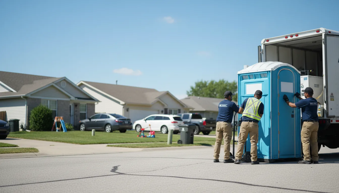 Standard Porta Potty Rentals in Aurora, NE near me